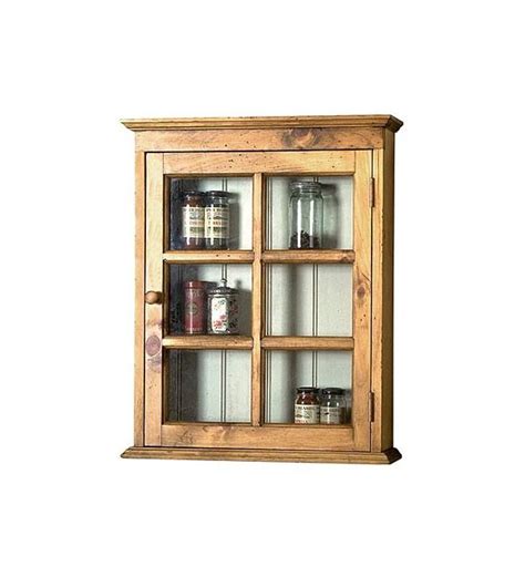 With their ¾ thick melamine panels, our 30 wide shelves can support an evenly distributed load of up to 100 lbs. Pine Wall Cabinet with Glass-Pane Door and Beadboard Back ...