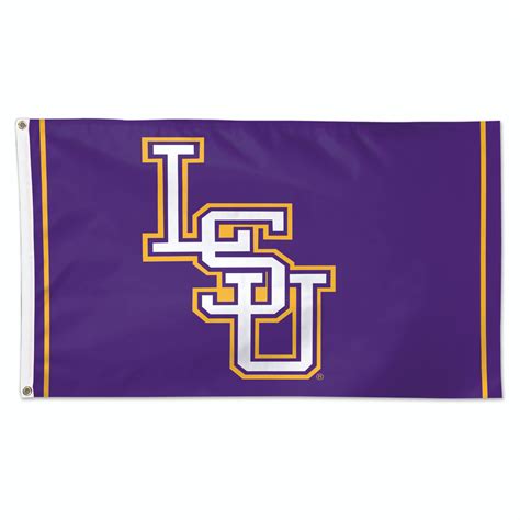 Lsu Deluxe 3 X 5 Flag Fredsflags