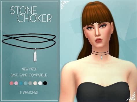 New Mesh Found In Tsr Category Sims 4 Female Necklaces Sims 4 Sims