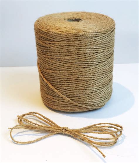 Natural 3ply Twine Custom Length Simple Picture Hanging
