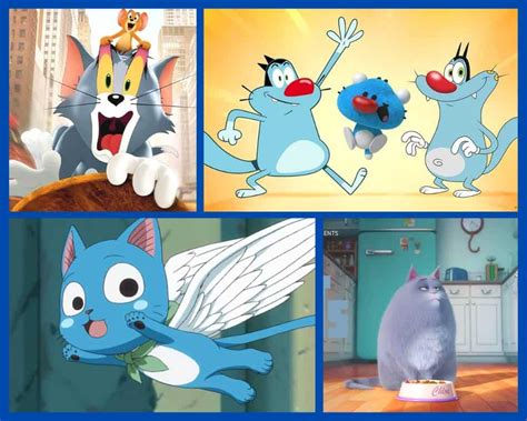 7 Famous Blue Cat Cartoon Characters