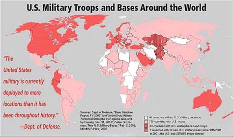 US Militaerbasen Weltweit