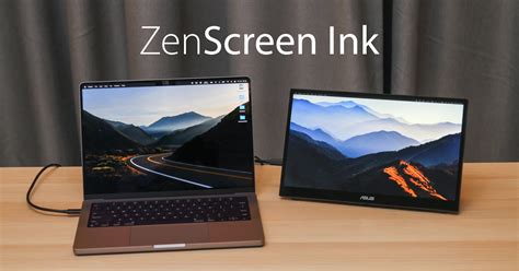 Asus Zenscreen Ink Mb14ahd Review Portable Drawing Tablet