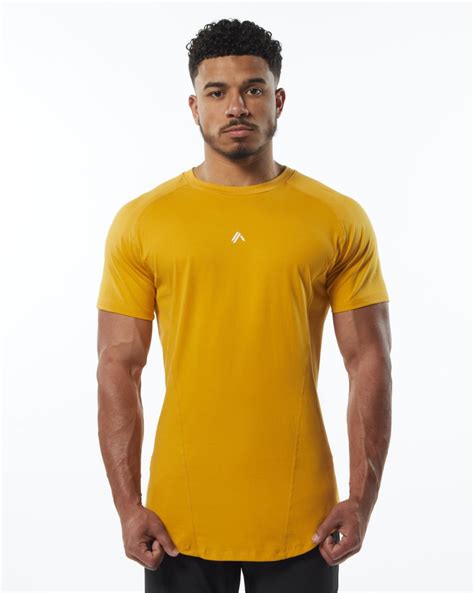 Alphalete Athletics Shirts Velocity Tee Exotic Yellow · Alphaleteshop