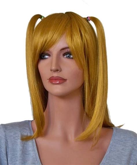 Blonde Cosplay Wig Cm With Ponytails Cp Costume Wigs