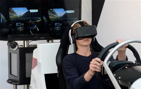 virtual reality simulators take centerstage at new york auto show virtual reality times