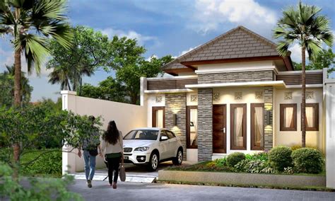 Desain rumah krem cantik - Thegorbalsla