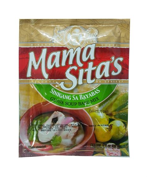 Mama Sitas Sinigang Sa Bayabas Guava Soup Base Mix 40g Asia