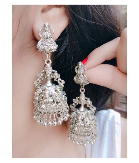 How to choose the best trading app. Darshini Designs Party Wear oxidized jhumka earrings set ...