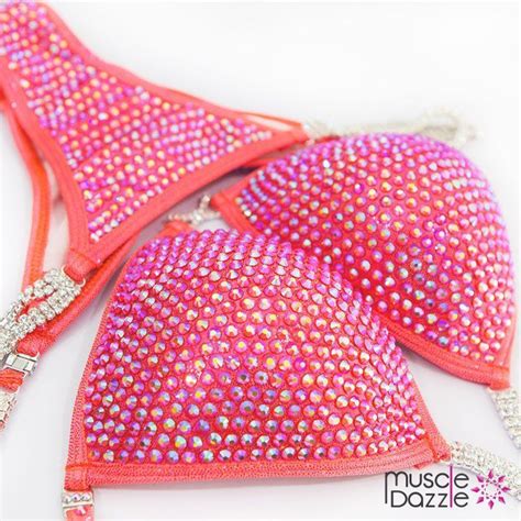 Coral Competition Bikini Suit Cb Bikini Competition Suits