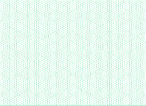 4 Free Printable Isometric Graph Paper Template Free Graph Paper