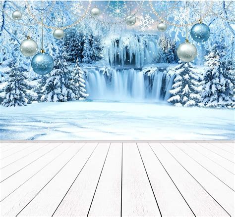 Winter Weihnachten Hintergrund Geburtstag Party Dekorationen Frozen