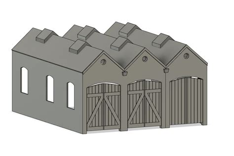 Ffarquhar Sheds 3d Files Thomas Structure Store