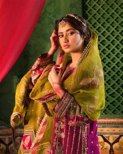 Sajal Aly Looks Ethereal For Qalamkar Shoot Reviewit Pk