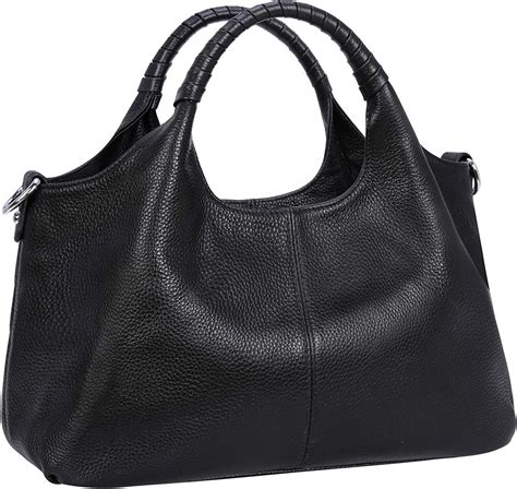 Iswee Damen Leder Tasche Kleine Echte Leder Geldbeutel Handtasche