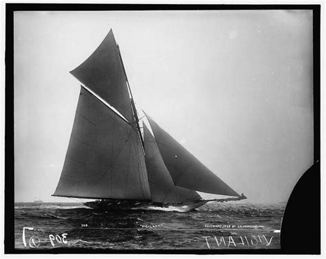 Vigilant 1893 America S Cup Winner Classic Sailboat Americas Cup