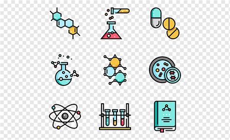 Ilustración De Herramientas De Laboratorio Ciencia Informática Iconos