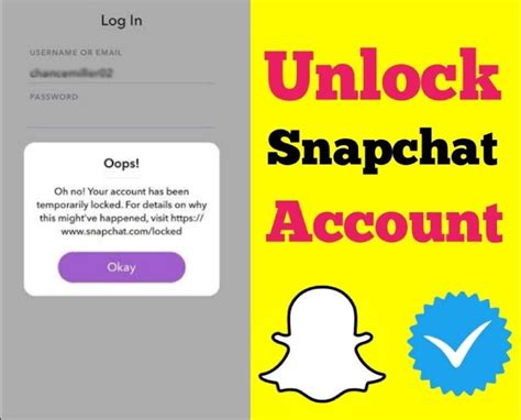 How To Unlock Snapchat Account When It S Permanently Locked