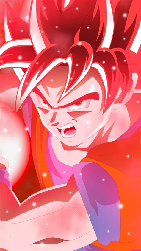Download 720x1280 Wallpaper Red Ultra Instinct Anime Goku 2018