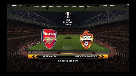 Arsenal Vs Cska Moscow 05042018 Uefa Europa League 20172018