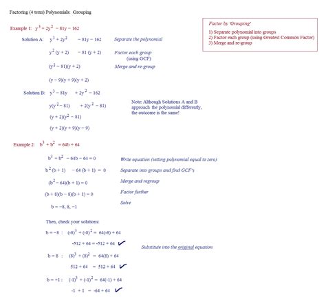 Https://wstravely.com/worksheet/factoring Polynomials With 4 Terms Worksheet
