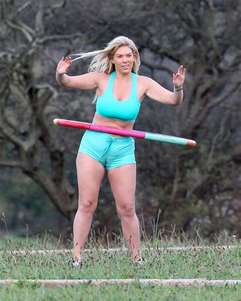 Frankie Essex Working Out In The Park In Essex Hawtcelebs