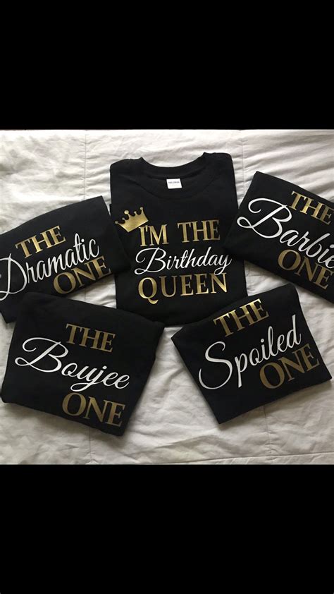 Matching birthday shirts for women. Pin on Projects to Try