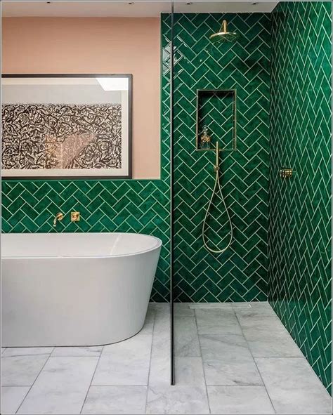 Emerald green color shades add a bold pop of fun vibrant color and personality to modern interior design. 135 modern bathroom decor ideas match with your home ...