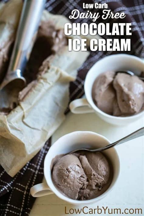 Are You Looking For A Dairy Free Chocolate Ice Cream With No Sugar