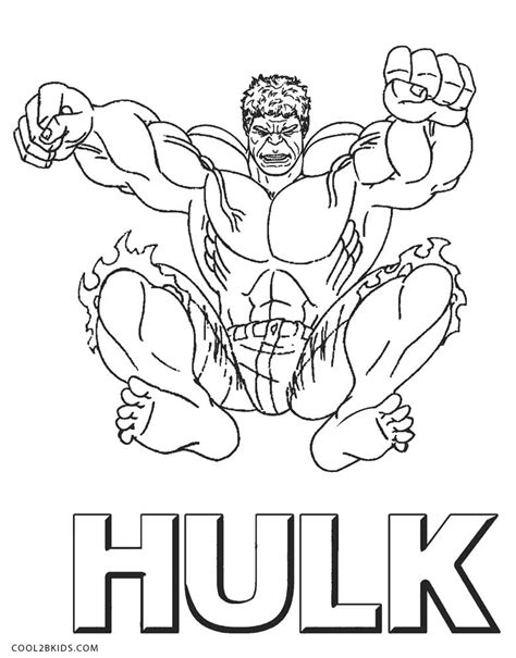 Easy and free to print the incredible hulk coloring pages for children. Free Printable Hulk Coloring Pages For Kids | Cool2bKids