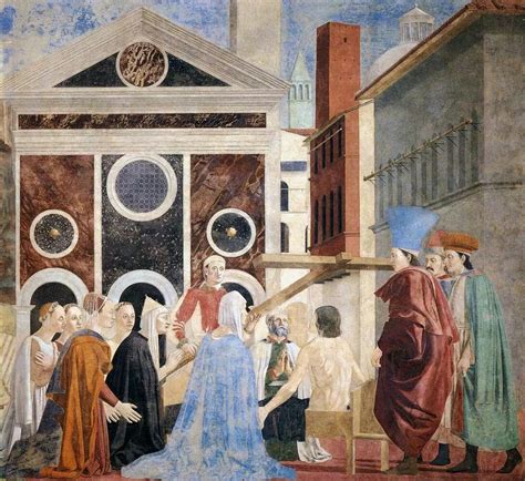 Piero Della Francesca Recognition Of The True Cross 1452 1466 Fresco