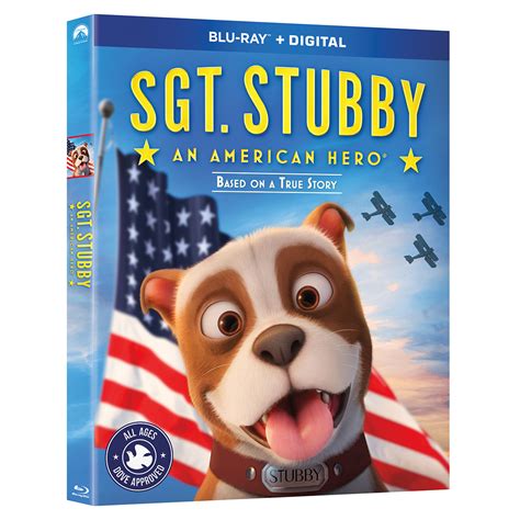 The incredible true story of america's top underdog is available on digital and. Sgt. Stubby: An American Hero Blu-ray - Fun Academy ...