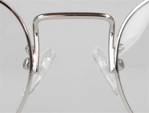 optometrist attic shuron silver wire rim ronstrong ful vue eyeglasses