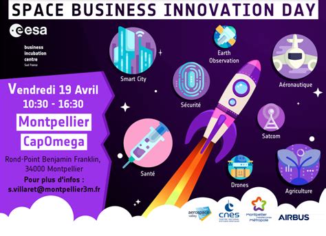 Hébergement pépinière cap omega • cap oméga (5 300 m2) a ouvert ses portes investissement cap alpha en 1987 financement de la construction : Space Business Innovation Day | Montpellier Méditerranée ...