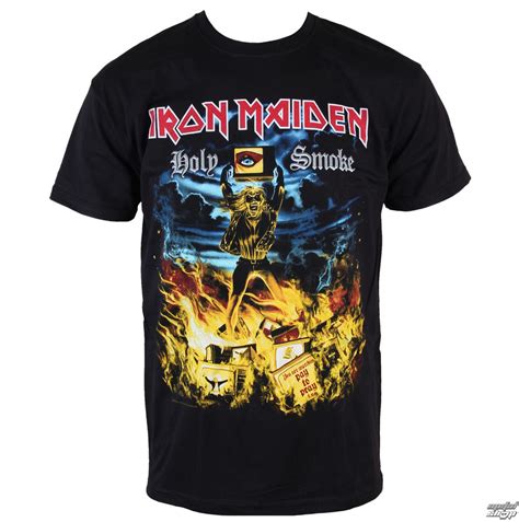$20 $13 for 1 day 02:52:16. t-shirt metal men's Iron Maiden - Holy Smoke - ROCK OFF ...