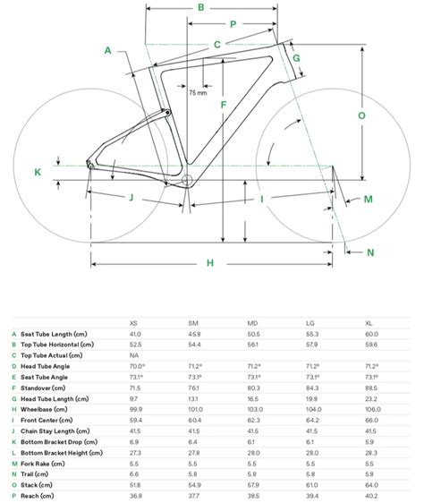 Cannondale Medium Frame Size Chart