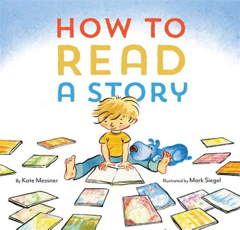 How To Read A Story Illustrated Childrens Book Picture Book For