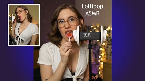 Asmr Lollipop Wet Mouth Sounds Licking Tapping Whispering