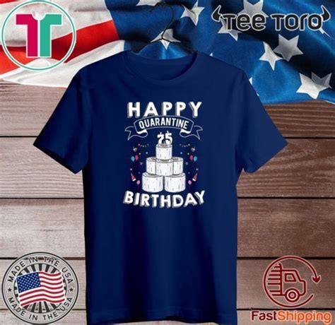 75th Birthday Social Distancing Shirt Happy Quarantine Birthday 75 Years Old T Shirt