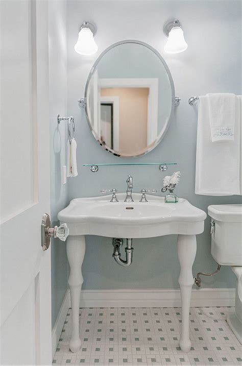 I am learning towards painting the room gray but choosing the right shade can be a daunting process. Blue gray bathroom paint color. The wall paint is from ...