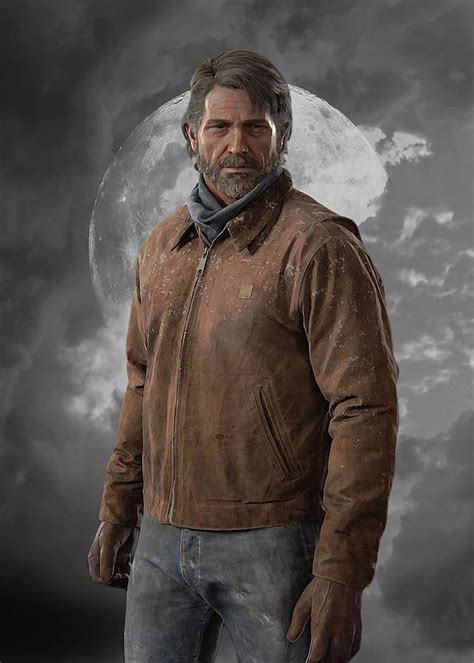 Game The Last Of Us The Last Of Us Joel Miller Digital Art By Cheadle Bell