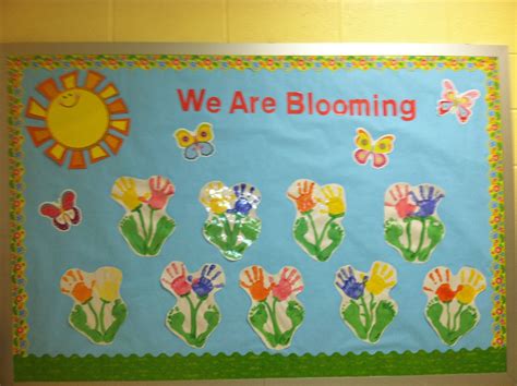 My Spring Bulletin Board Super Cute And Colorful Spring Bulletin
