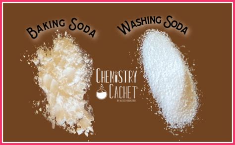 What Is The Difference Between Baking Soda And Washing Soda