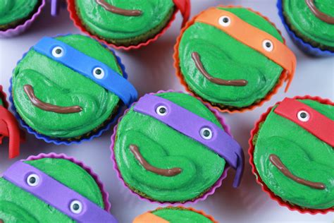 Teenage Mutant Ninja Turtles Cupcakes Rosanna Pansino