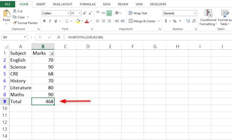 How To Sum A Filtered Column In Excel Basic Excel Tutorial