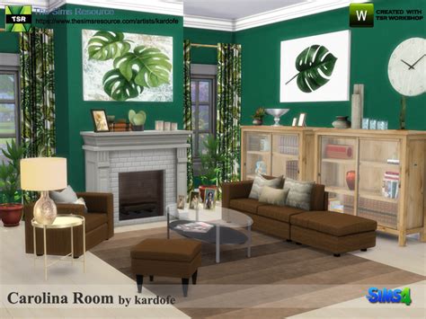 Sims 4 Ccs The Best Carolina Room By Kardofe