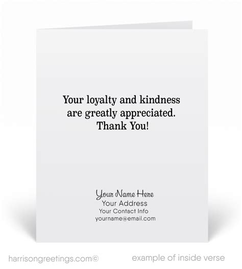 Thank You For Your Referral Greeting Cards Swirly World Design