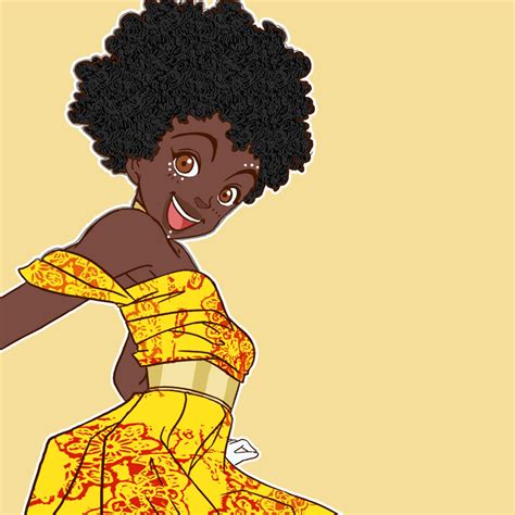 African American Black Anime Girl Aesthetic