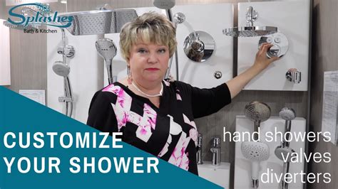 How To Customize Your Shower Hand Showers Valves Diverters Youtube