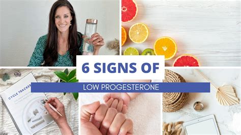 6 Signs Of Low Progesterone Progesterone Deficiency Symptoms